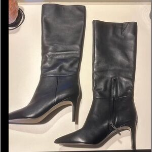 MARC FISHER Narysa boot all LEATHER. Size 10m NEVER WORN.